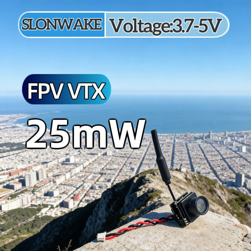 Drone Rc Toy - SLONWAKE FPV 25mW 전력 시뮬레이션 VTX