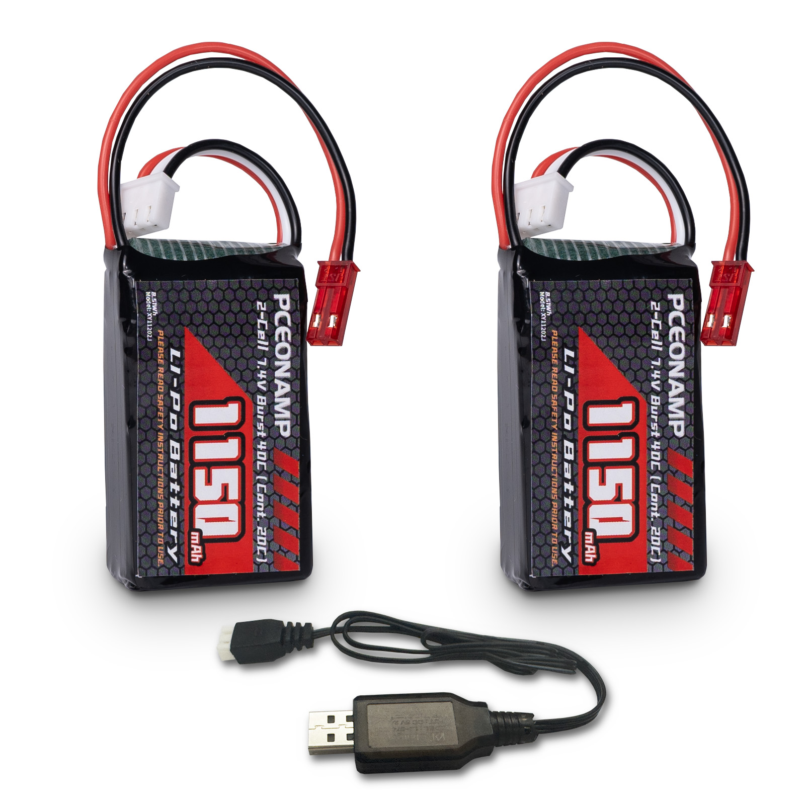 Lipo Battery Charger - PCEONAMP 2S 리포 배터리 1150mAh 7.4V