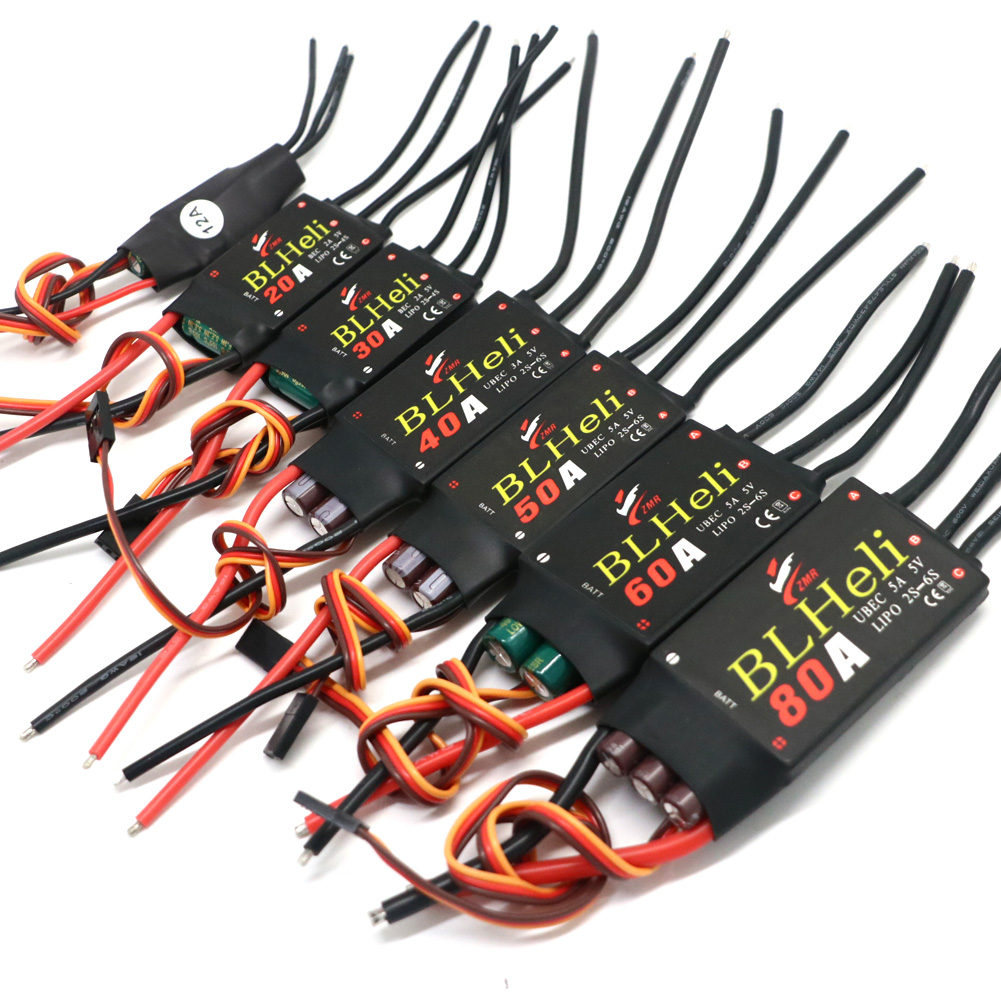Drone Rc Toy - BLHeli 브러시리스 ESC 80A 12A 20A
