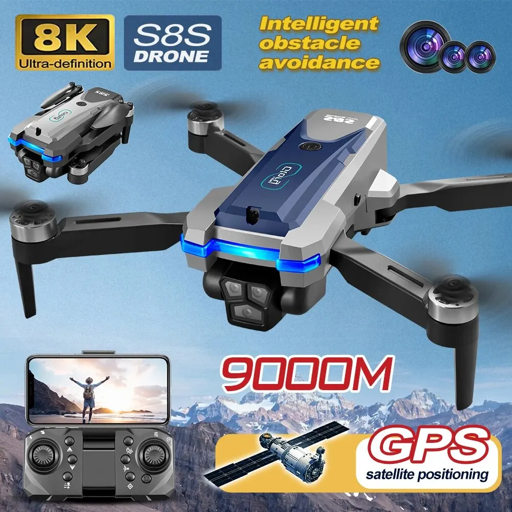 Drone Ae Rc - S8S GPS 드론 5G 와이파이 8K