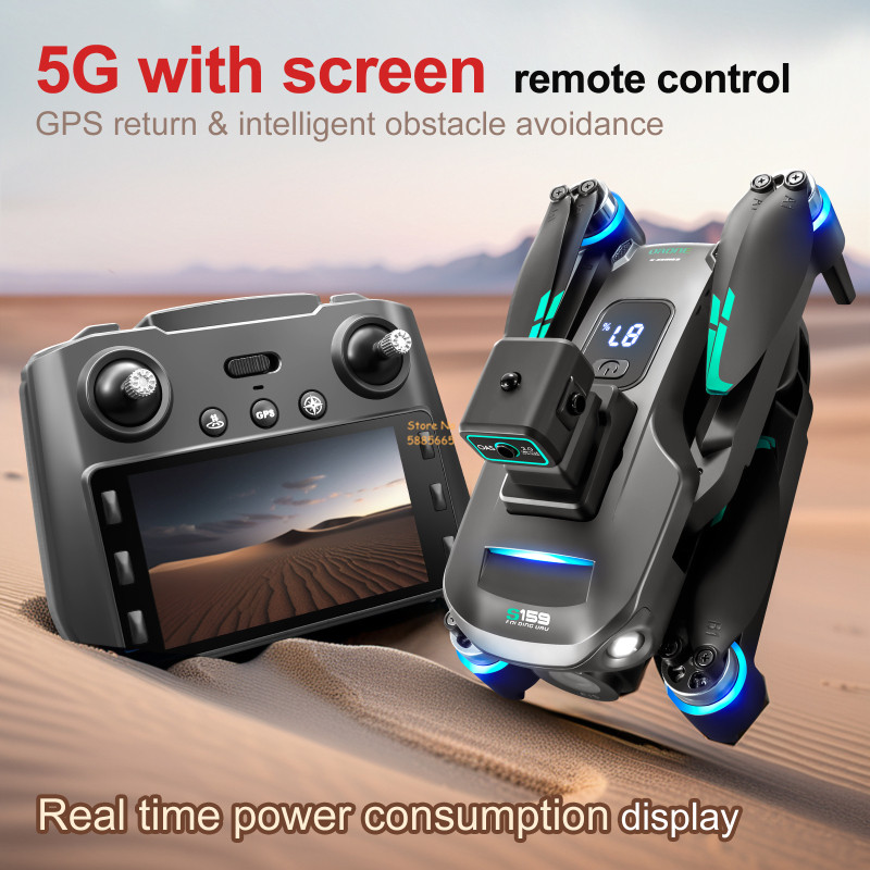 8K 듀얼 카메라 5G WIFI FPV 원격 제어 Qu - Drone Ae Rc 리뷰 및 가격