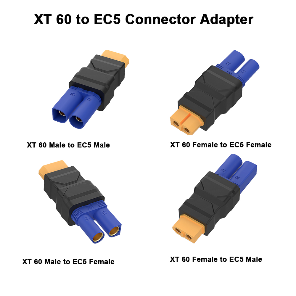 XT60 커넥터 EC5, XT60-EC5 연장 케이블  - Drone Rc Car Hybrid 리뷰 및 가격