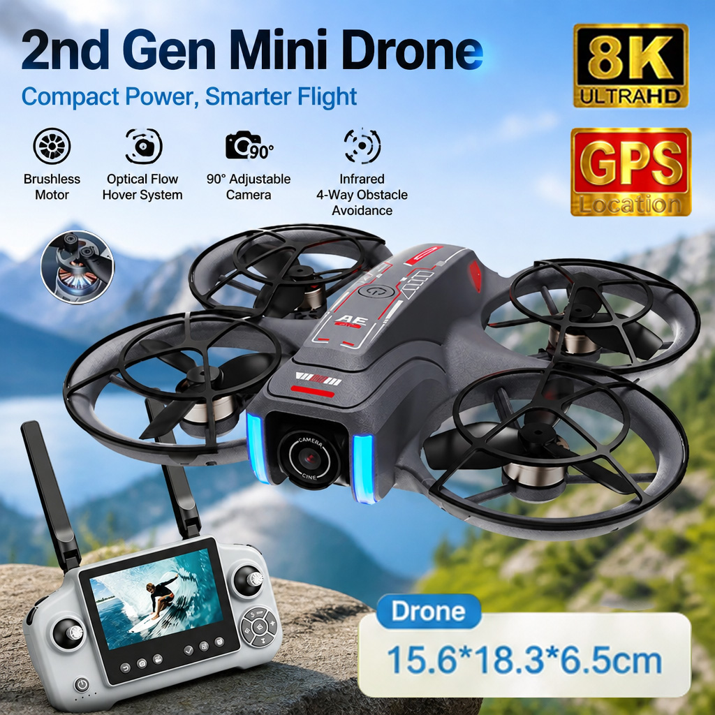 AE21 미니 드론 장난감 8K HD 듀얼 카메라 Wi - Drone Rc Harness 리뷰 및 가격