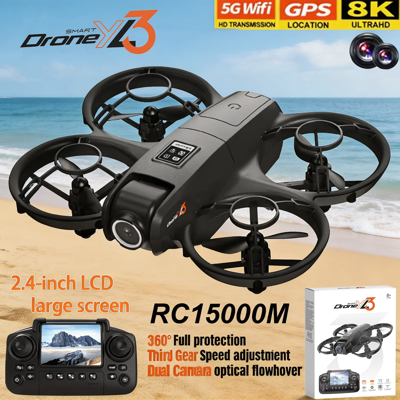 새로운 YL3 RC 드론 8K 1080P 광각 듀얼 H - Drone Dji Rc Pro 리뷰 및 가격