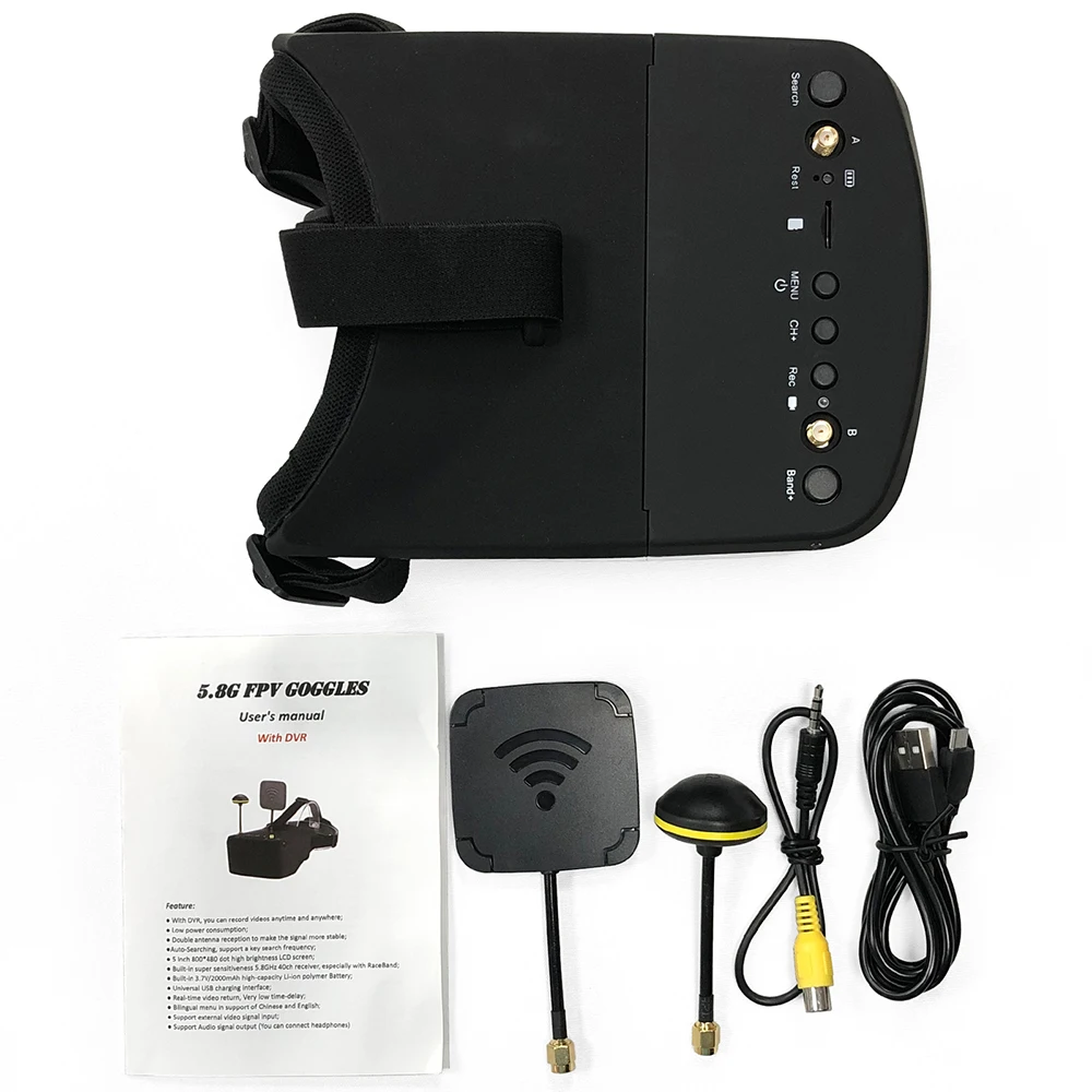 UniFly 9IMOD LS-800D 5.8G 40CH - Fpv Goggles Headset 리뷰 및 가격