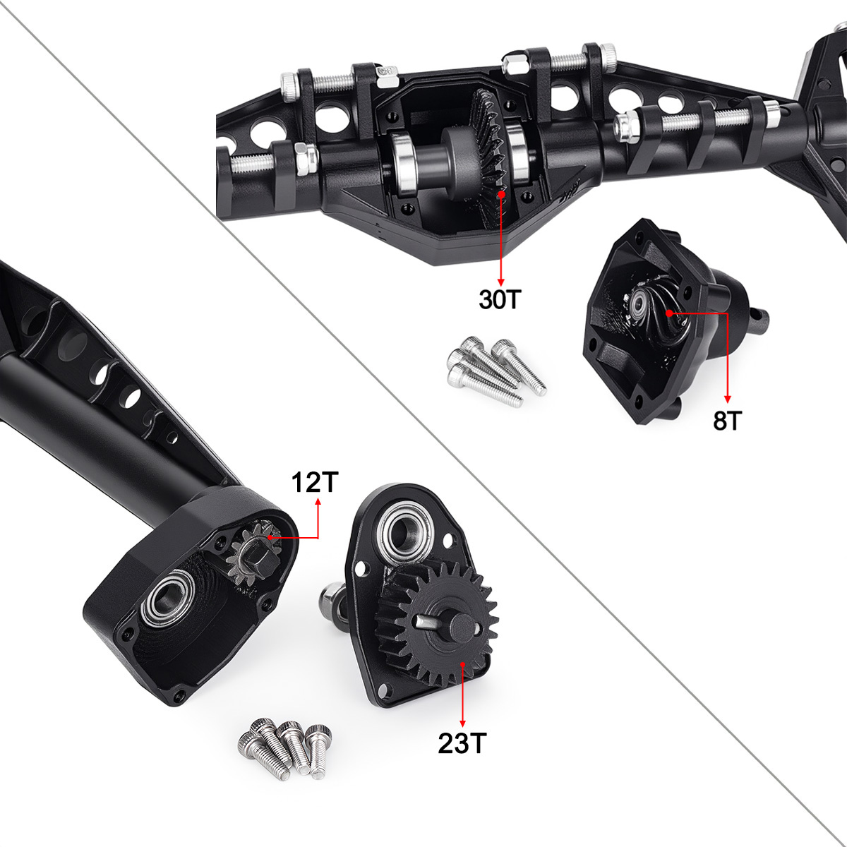 Axial Capra 1.9 Unlimited Trai - Rc Crawler Axle Parts 리뷰 및 가격