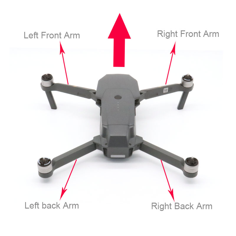 케이블 포함 왼쪽 오른쪽 앞뒤 모터 암, DJI mav - Drone Dji Rc Pro 리뷰 및 가격